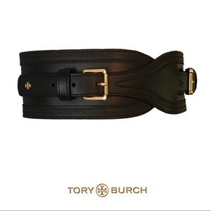 Tory Burch wide leather belt. NWOT